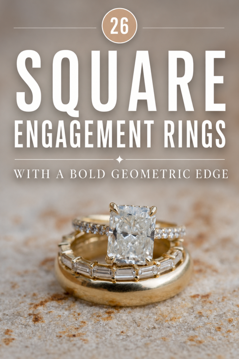 26 Square Engagement Rings for When Round Just Isn’t Your Shape