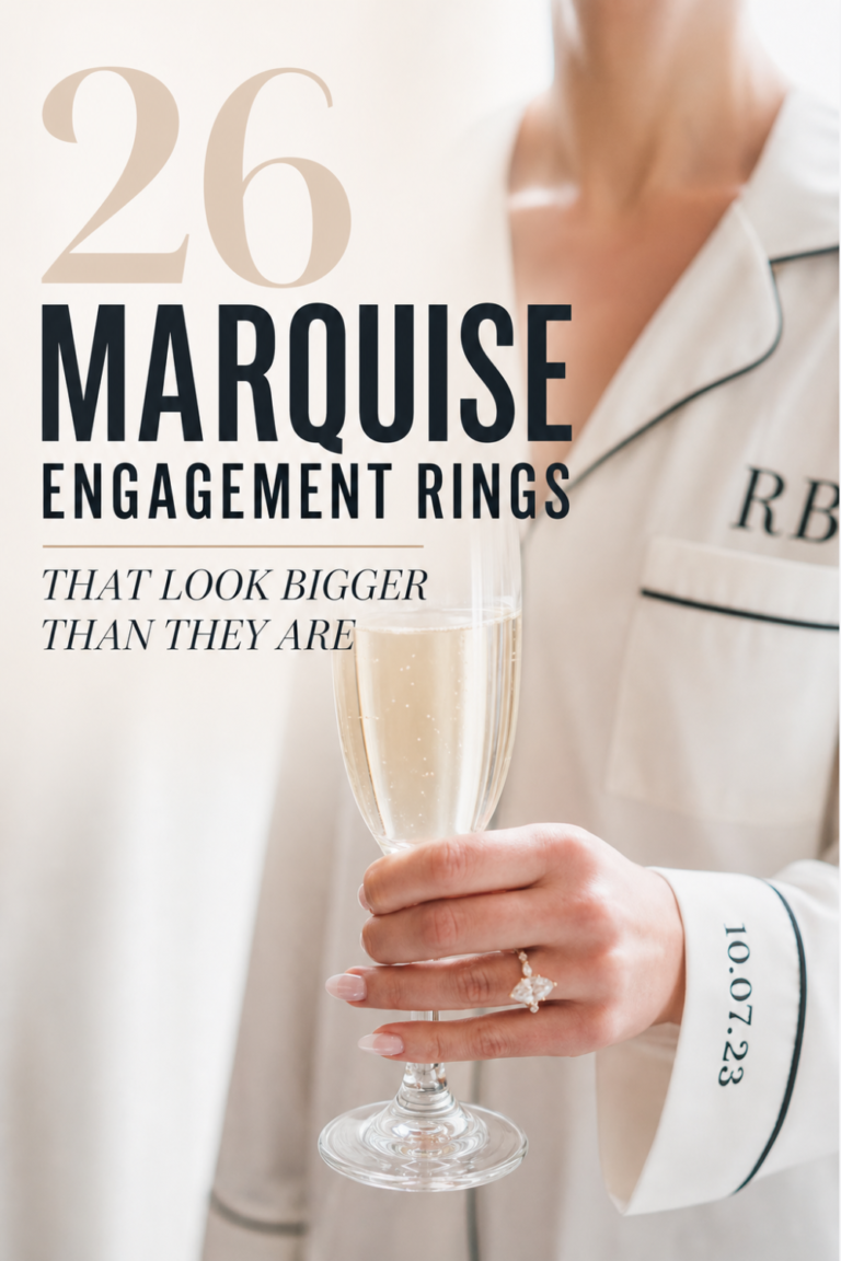 26 Marquise Engagement Rings That Make the Case for Pointed Ends