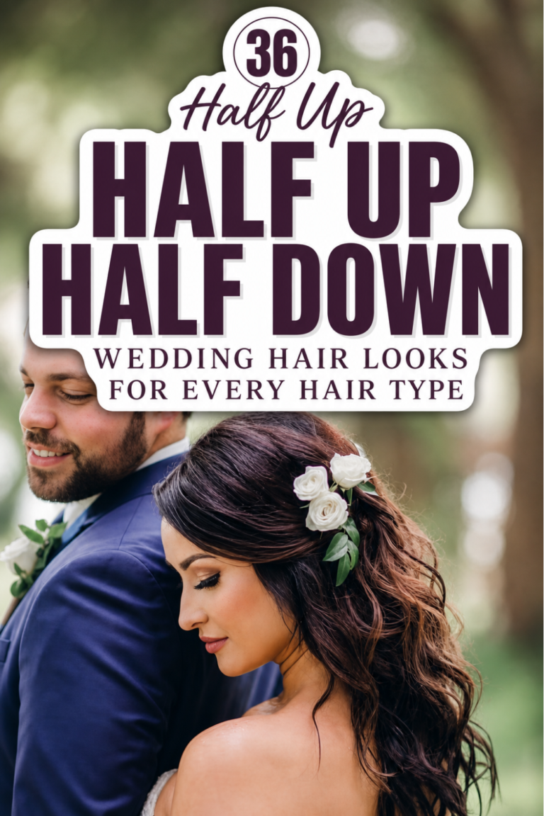 36 Half Up Half Down Wedding Hair Looks for Every Length, Texture, and Veil You’re Working With