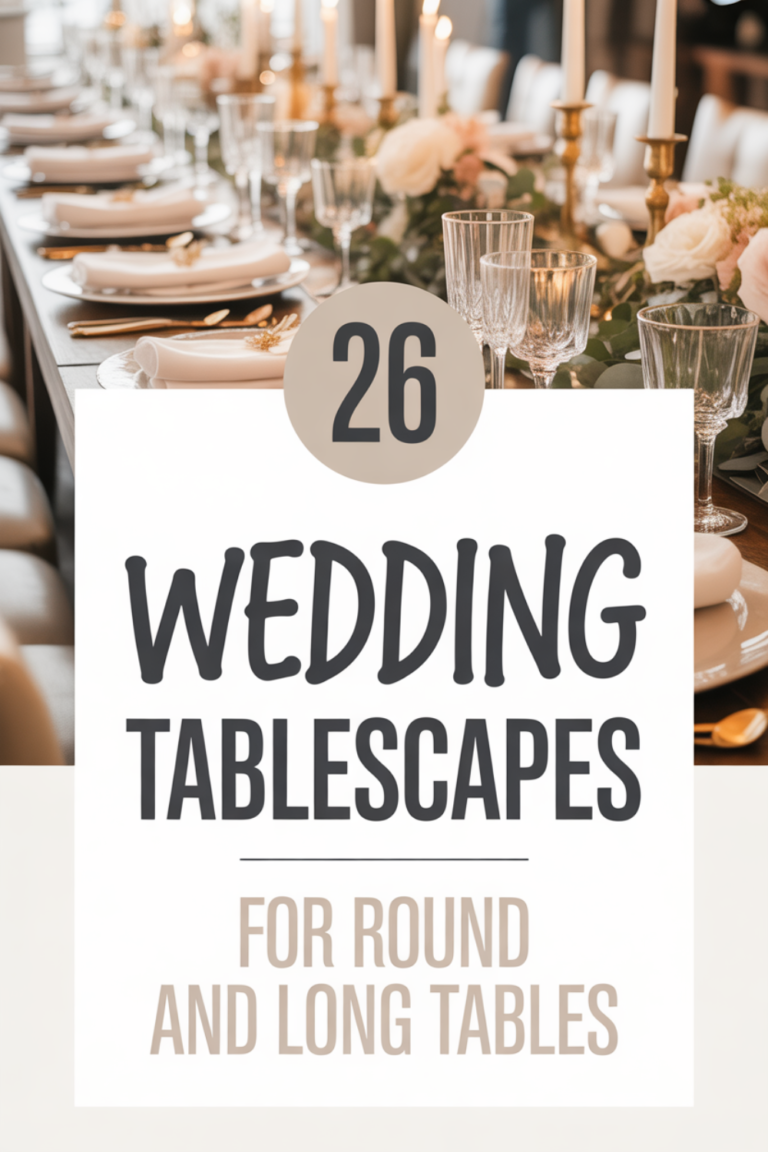 26 Wedding Tablescapes from Real Receptions to Show Your Planner Before You Book a Single Rental