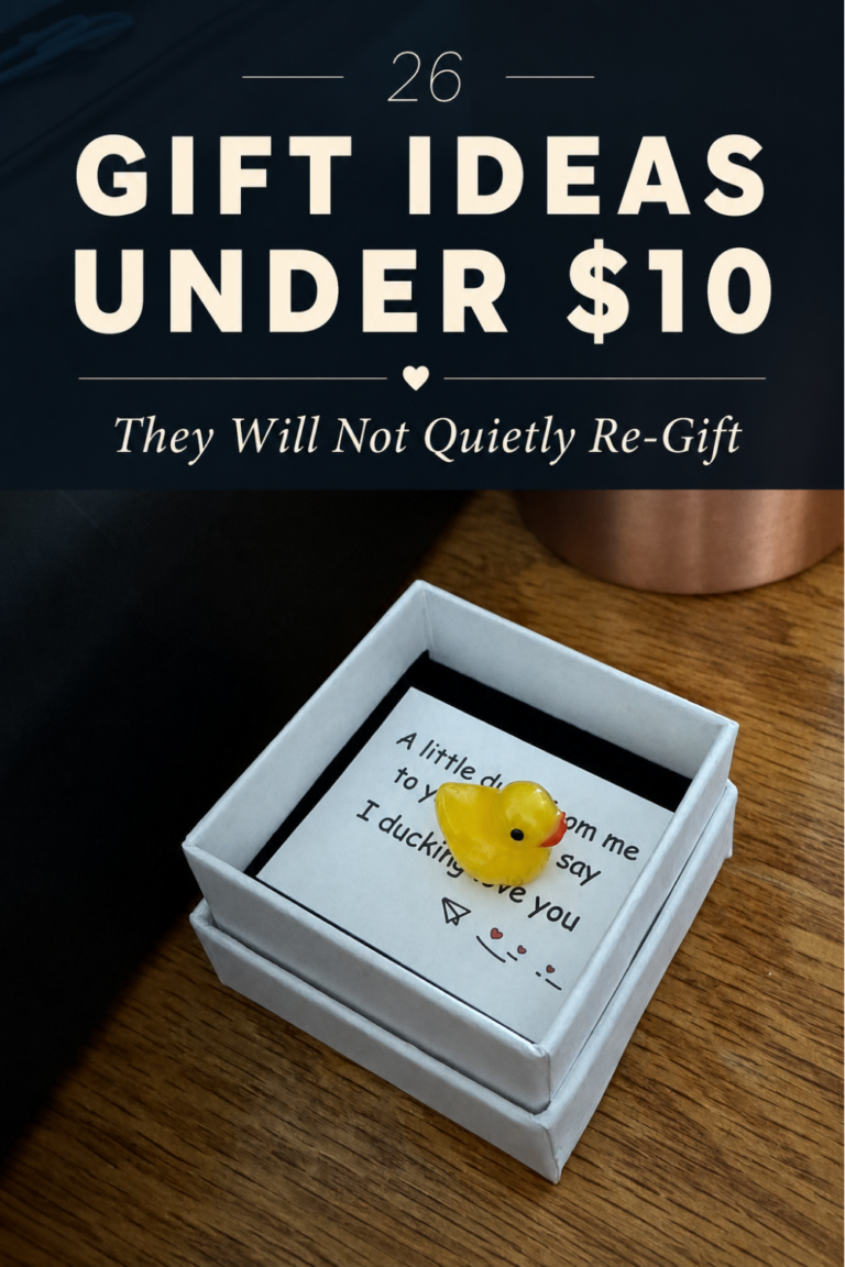 26 Gift Ideas under $10 You Won’t Be Embarrassed to Hand Over