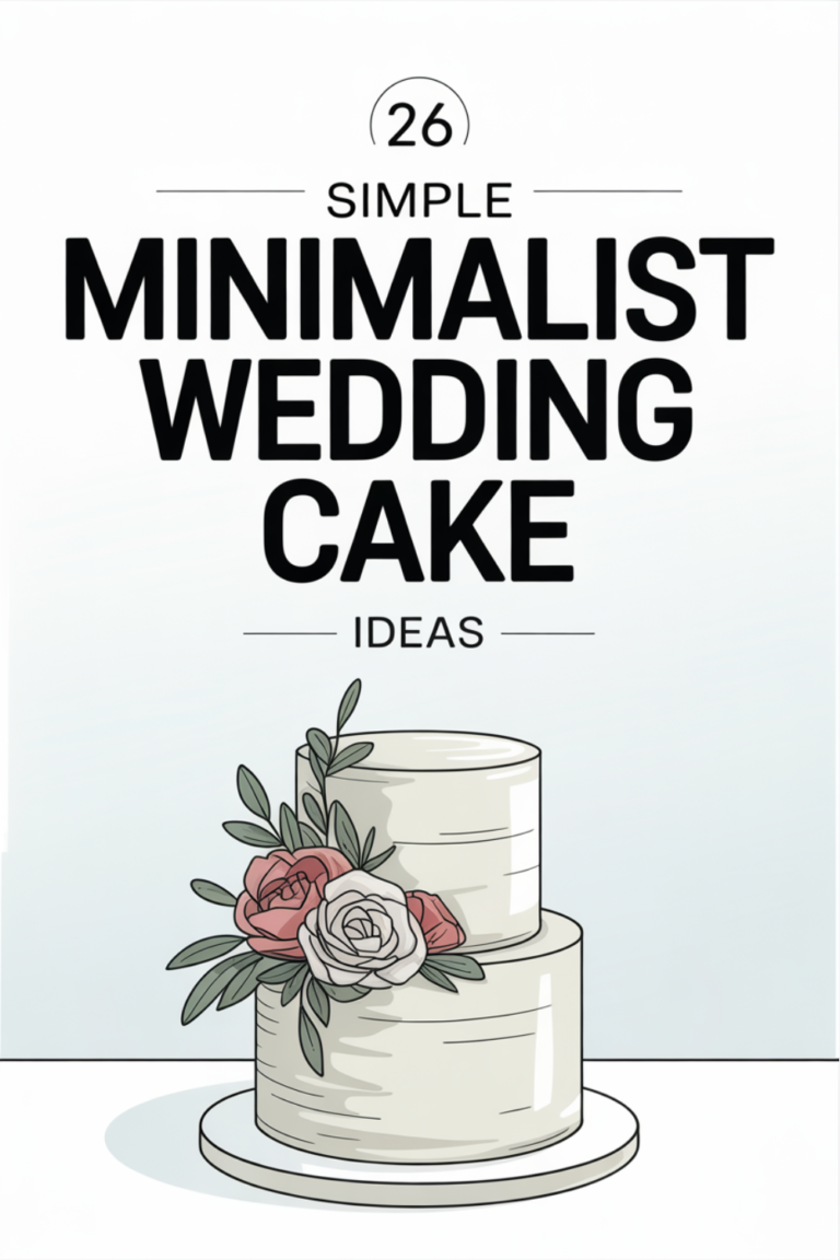 26 Simple Wedding Cake Designs That Look Expensive Without the Fondant Markup