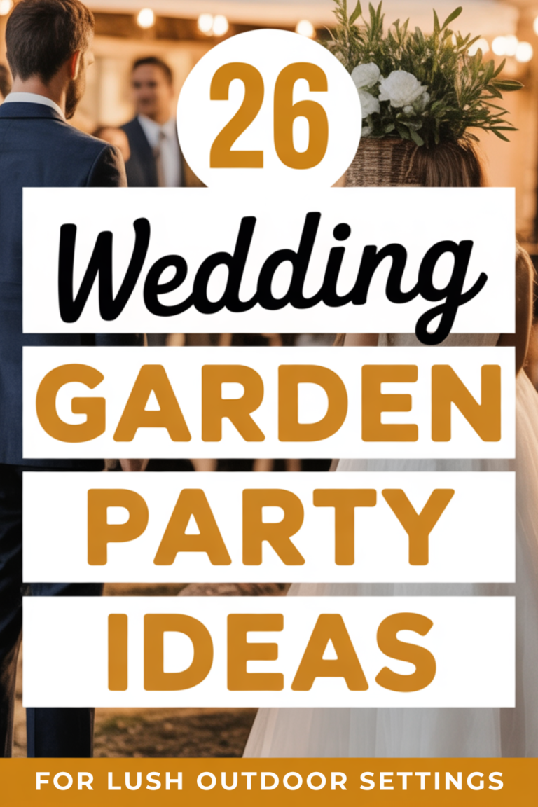 26 Garden Party Wedding Ideas That Let the Greenery Do the Decorating