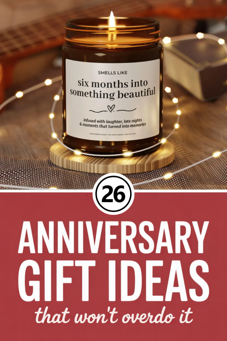 26 6 Month Anniversary Gift Ideas for the Stretch Between Too Casual and Too Much