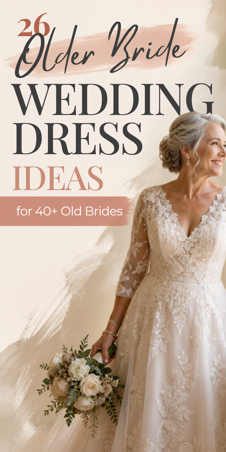 26 Older Bride Wedding Dress Ideas for the Second Time Around (or the First)