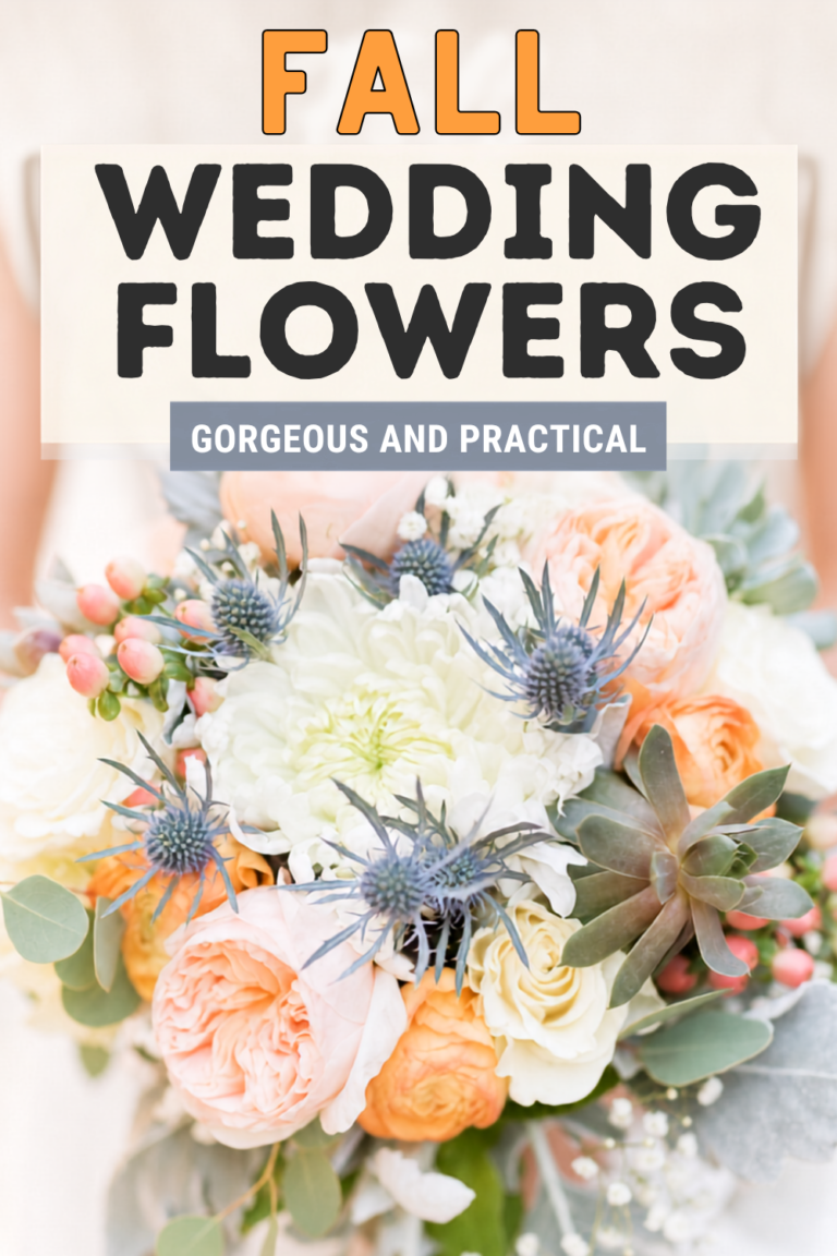Fall Wedding Flowers That Hold Up in Real Weddings, Not Just on Pinterest