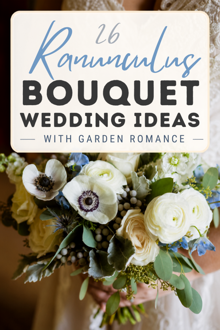 26 Ranunculus Wedding Bouquets That Look Like Roses, Only Better