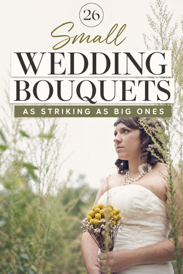 36 Small Wedding Bouquets: Simple, Budget-Friendly Ideas from Real Weddings