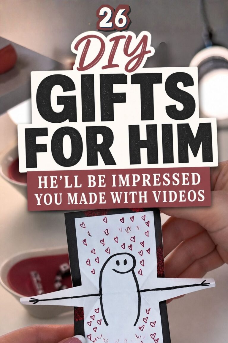 26 DIY Gifts for Him That Feel Seriously Personal