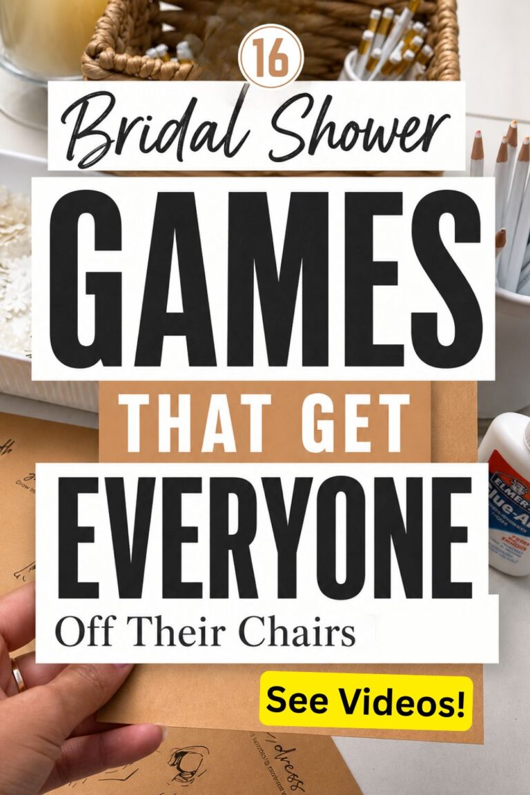 16 Bridal Shower Games, And How to Run Every One (Video)