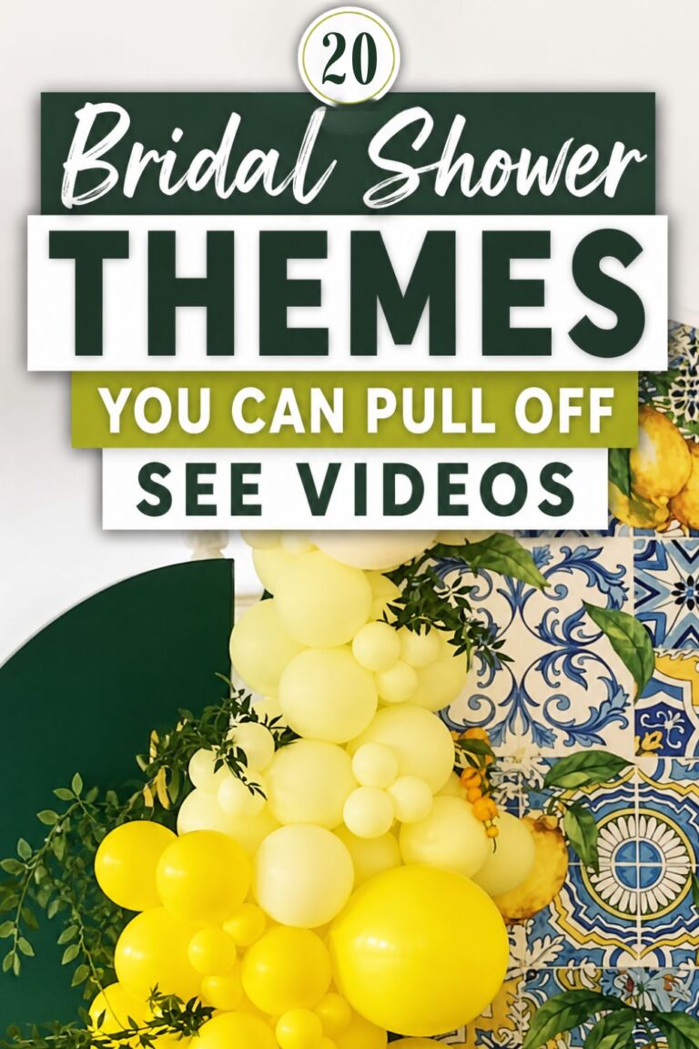 16 Bridal Shower Themes You Can Watch Before You Commit