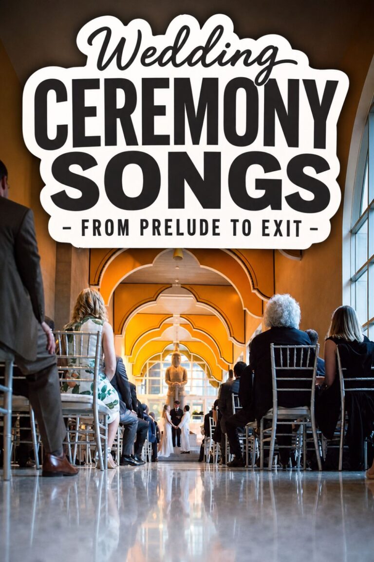 Wedding Ceremony Songs: What to Play From Prelude to Recessional