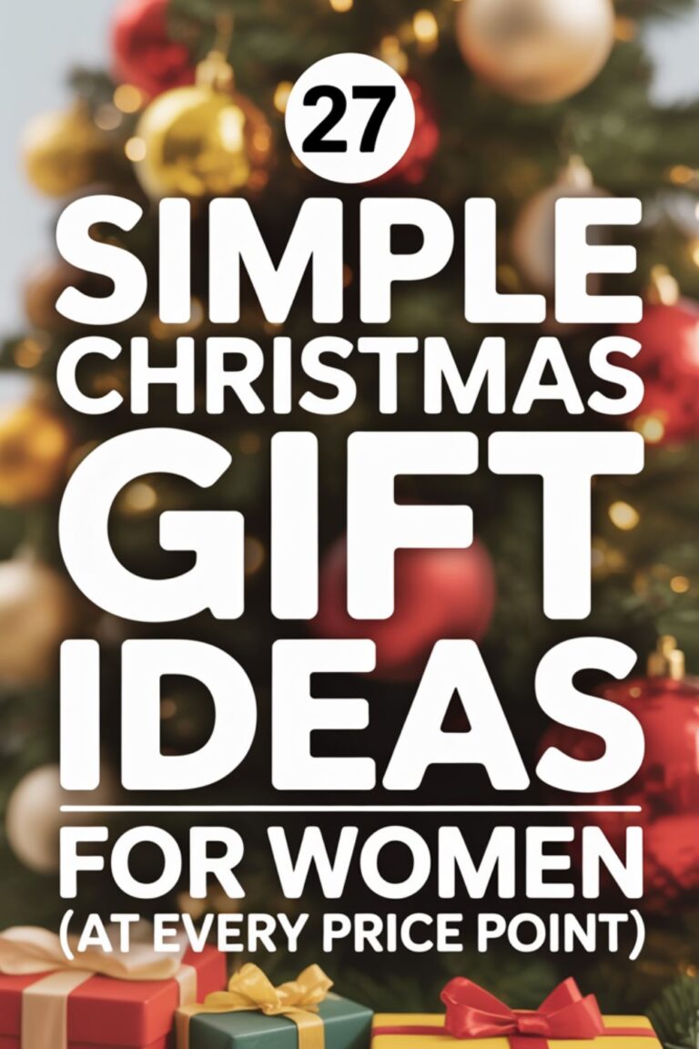 27 Christmas Gift Ideas for Women (She Won’t Have To Pretend to Like)