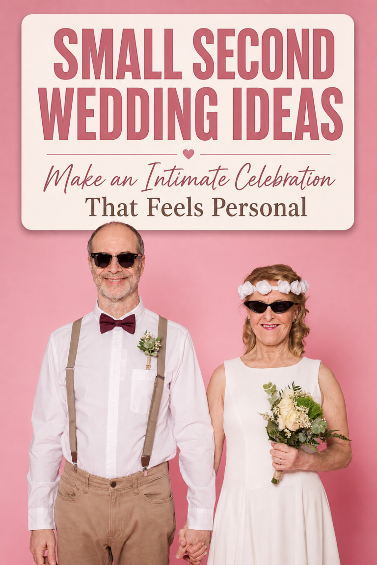 Small Second Wedding Ideas for an Intimate, Meaningful Day