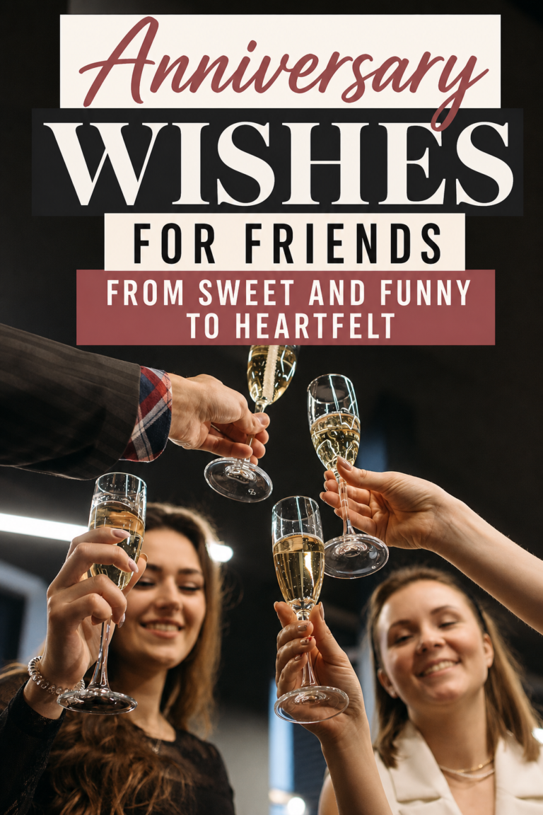 46 Anniversary Wishes for Friends That Sound Like You Wrote Them