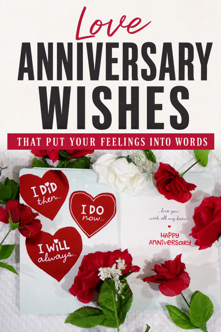 Love Anniversary Wishes for Every Milestone, From the 1st to the 50th