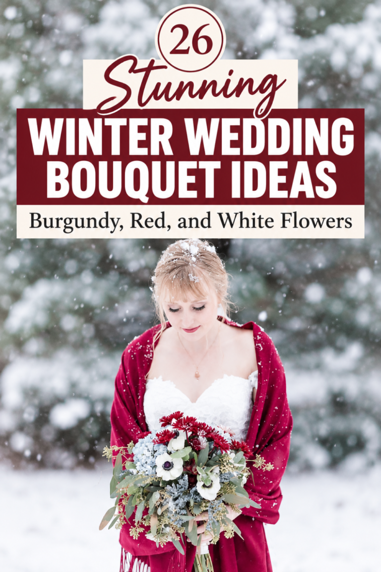 26 Winter Wedding Bouquet Ideas With Gorgeous Seasonal Details