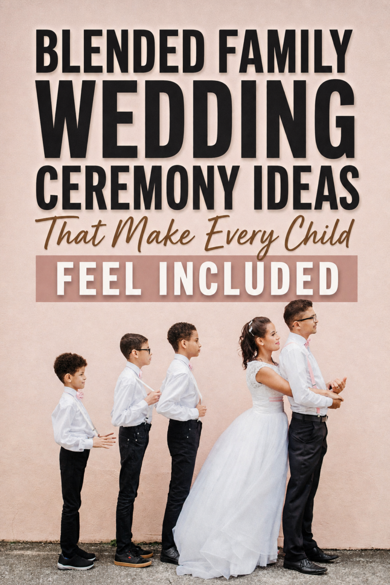 Blended Family Wedding Ceremony Ideas That Include the Kids