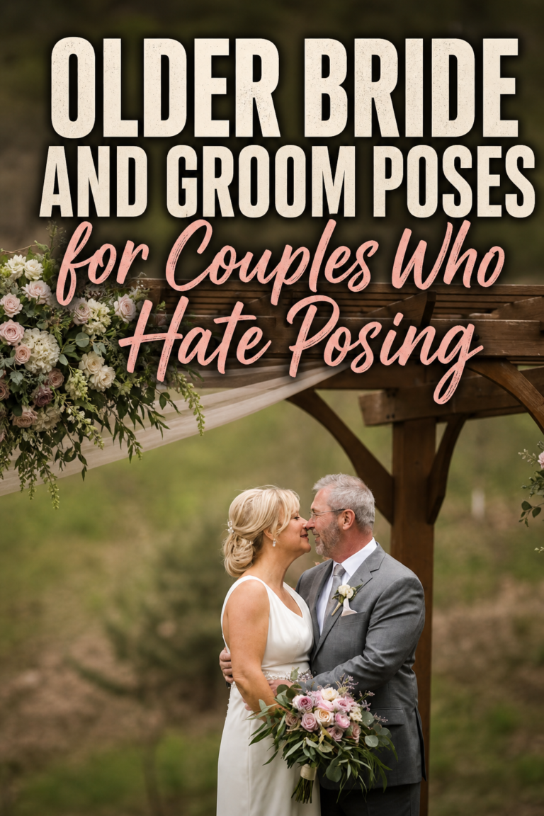 Older Bride and Groom Poses That Look Natural Not Staged