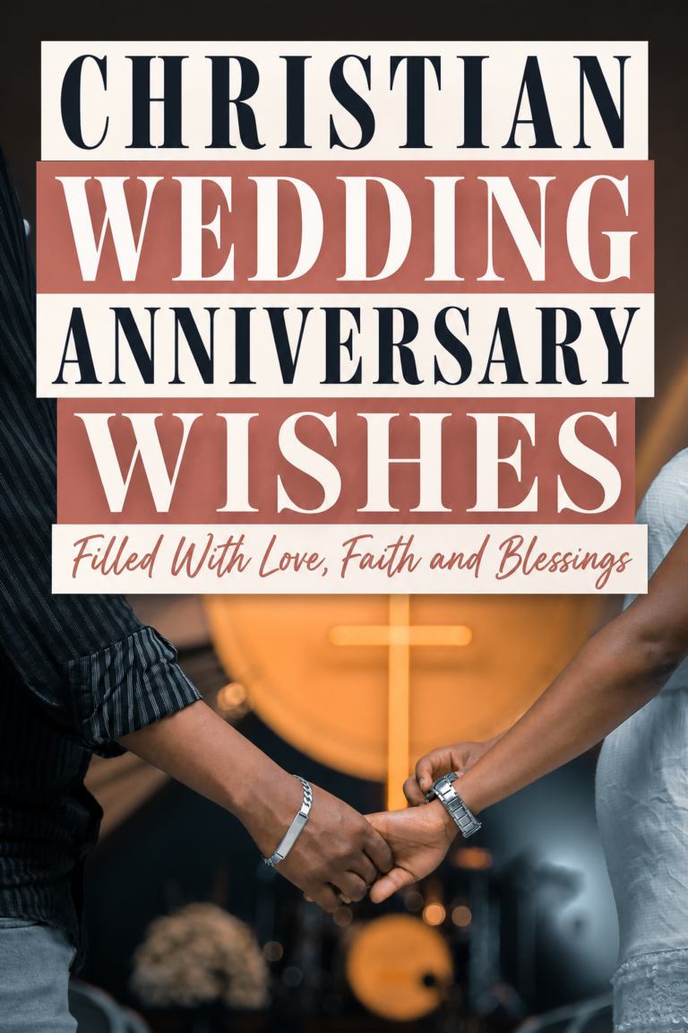 Christian Wedding Anniversary Wishes for Every Year and Every Couple