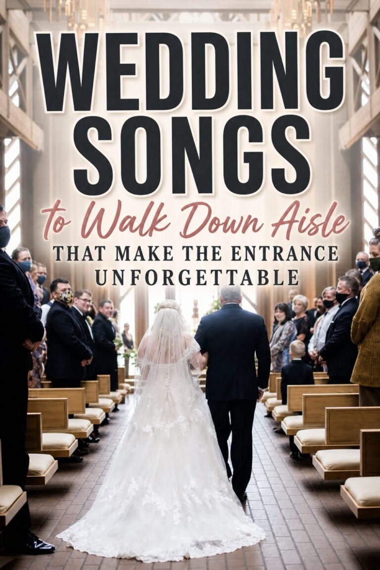 26 Wedding Songs To Walk Down The Aisle To, From Classic To Personal