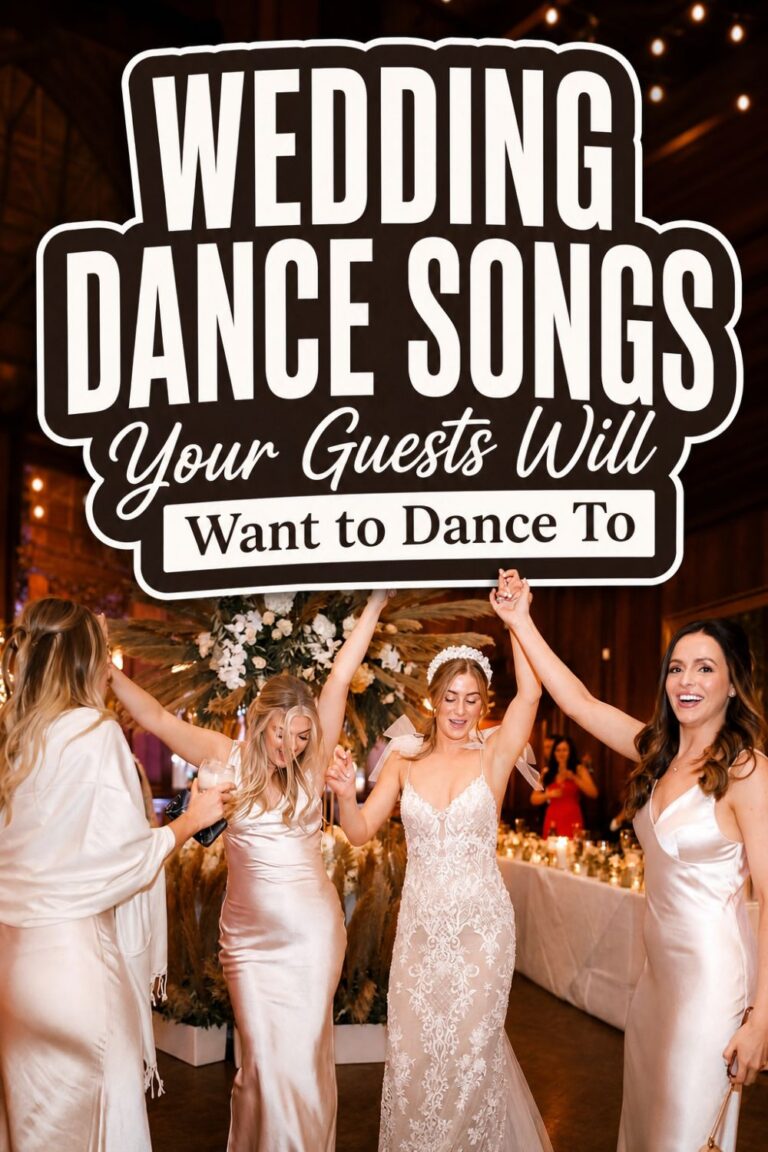 Wedding Dance Songs for the First Dance, the Parent Dances, and a Floor That Stays Full