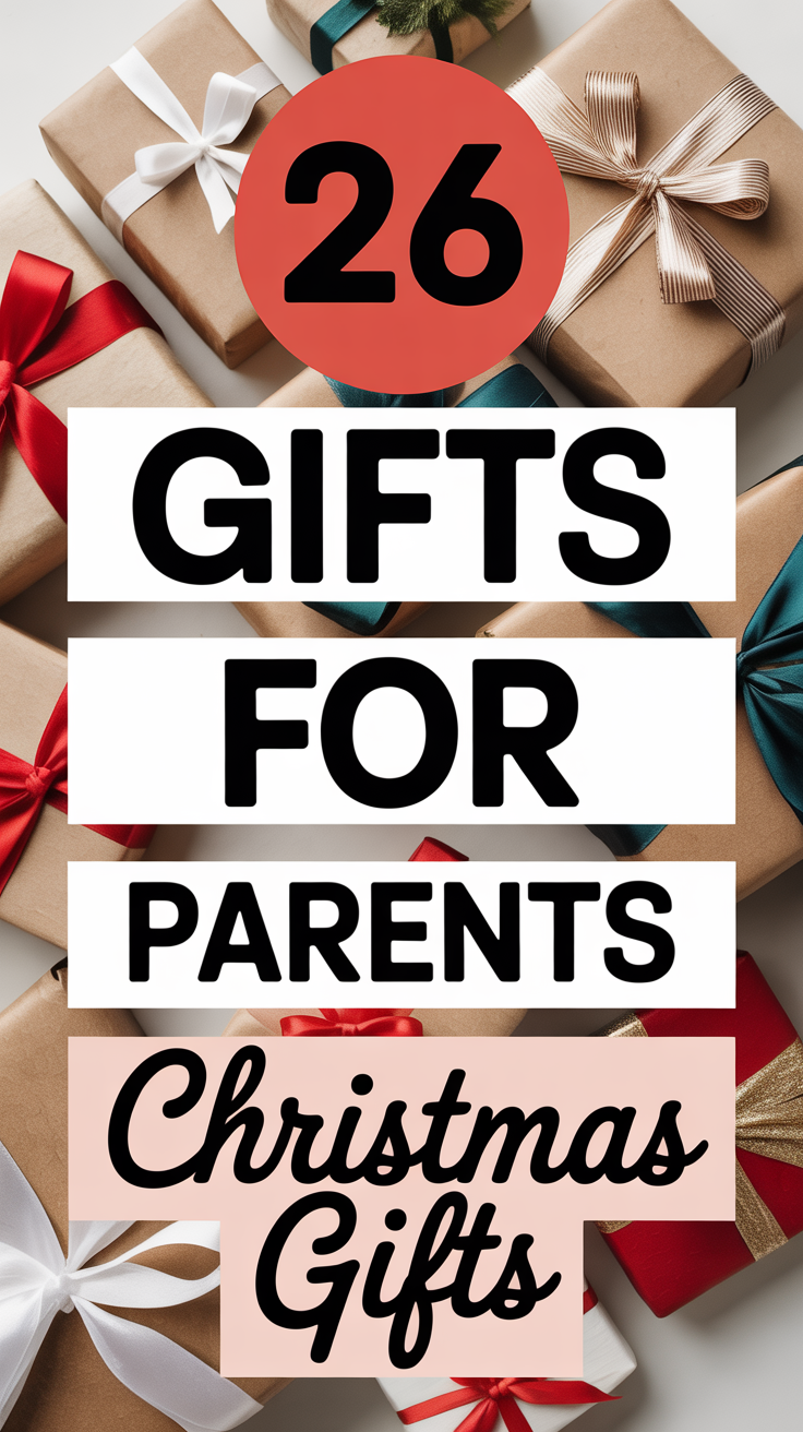 27 Christmas Gifts for Parents From Grown Kids Buying One Present for Two People