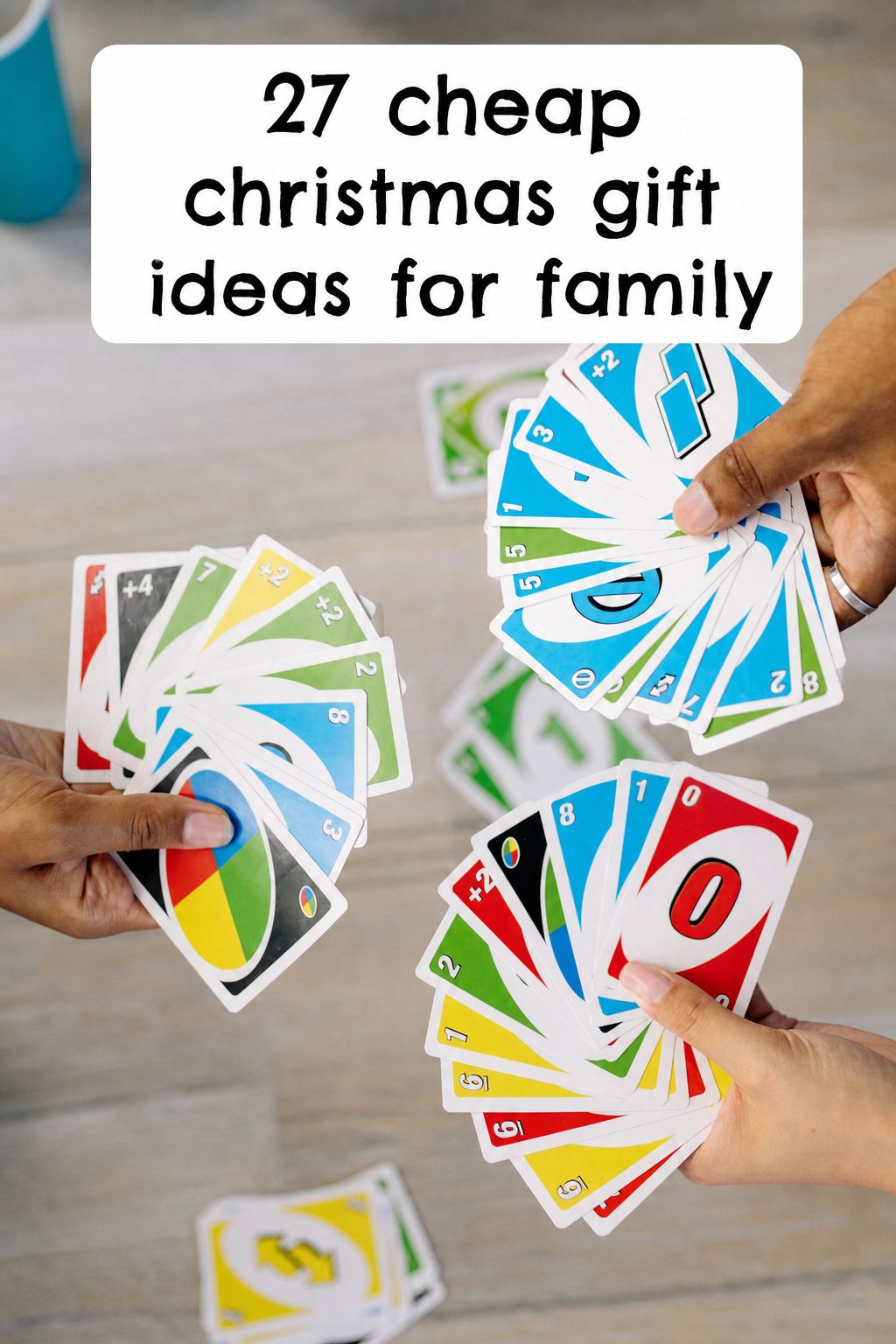 UNO Card Game as a cheap Christmas gift for family