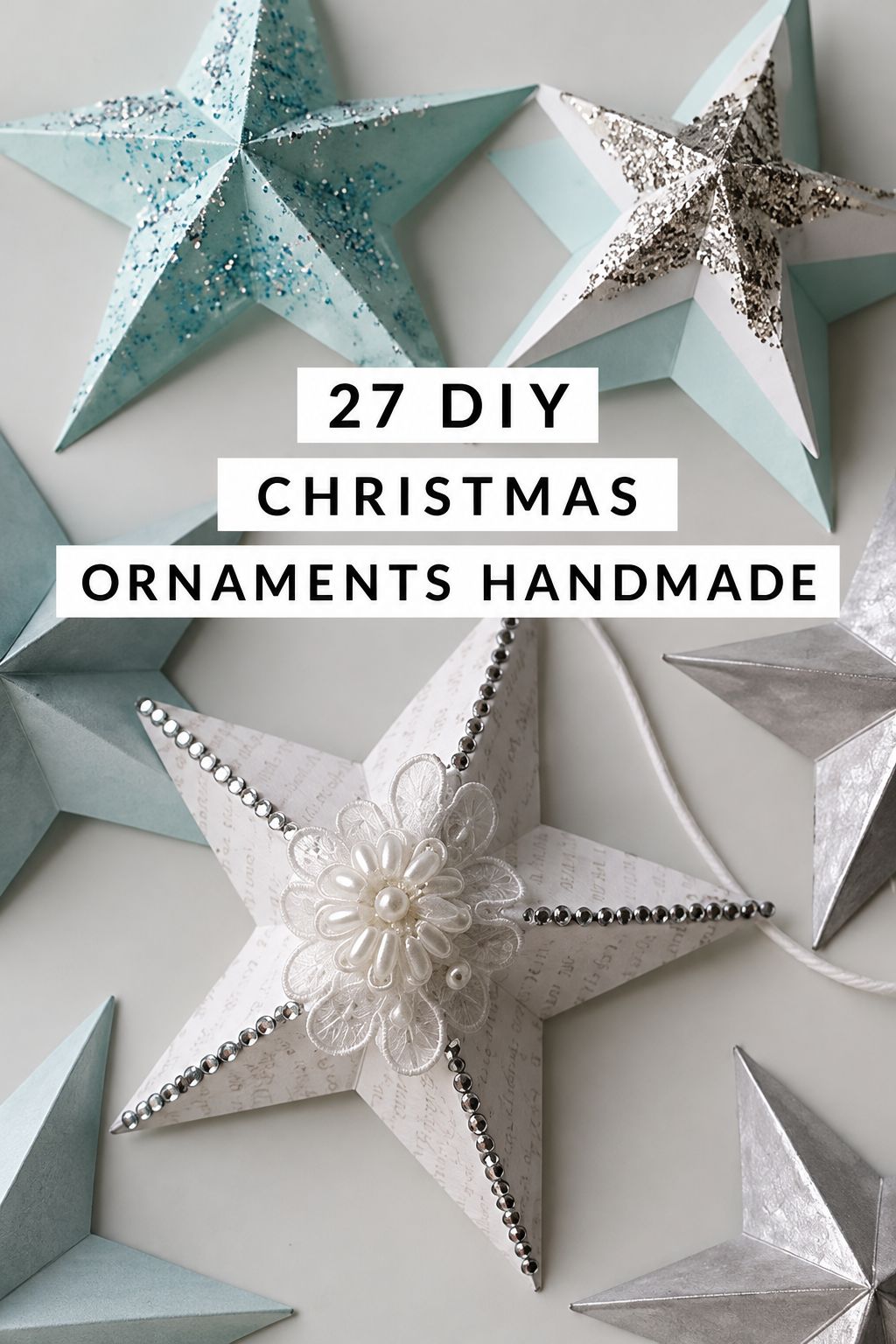 3d paper star ornaments christmas ornaments