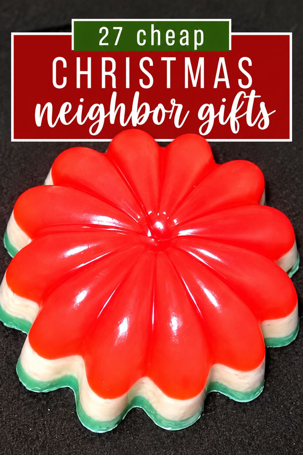 Homemade christmas soap