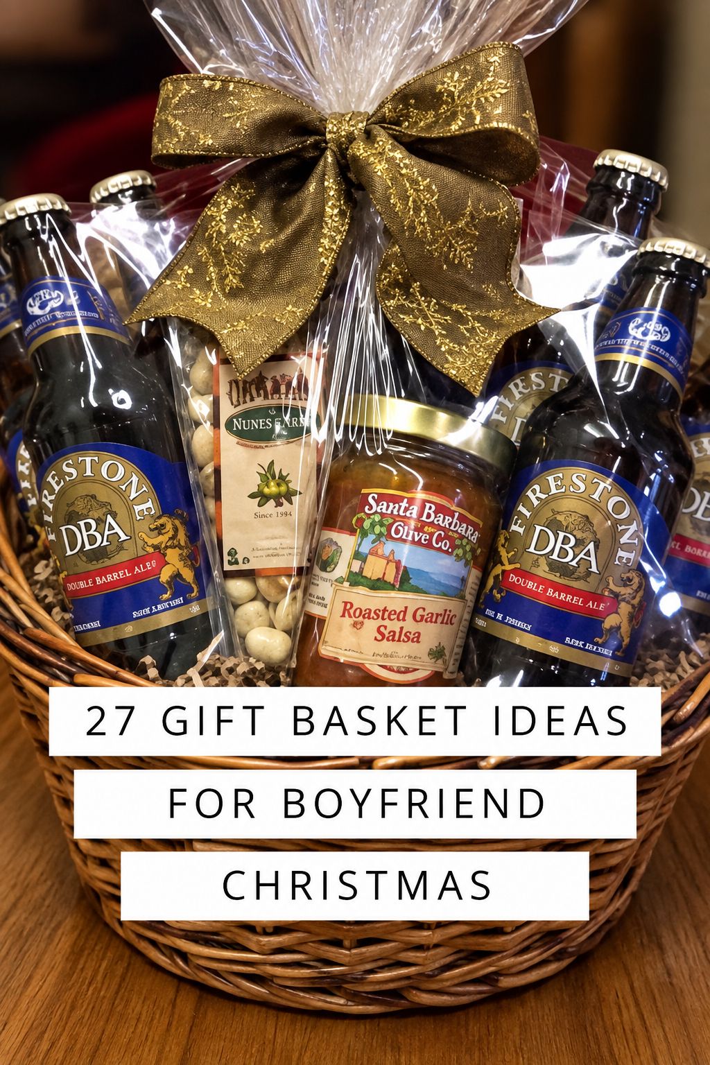 beer basket christmas basket