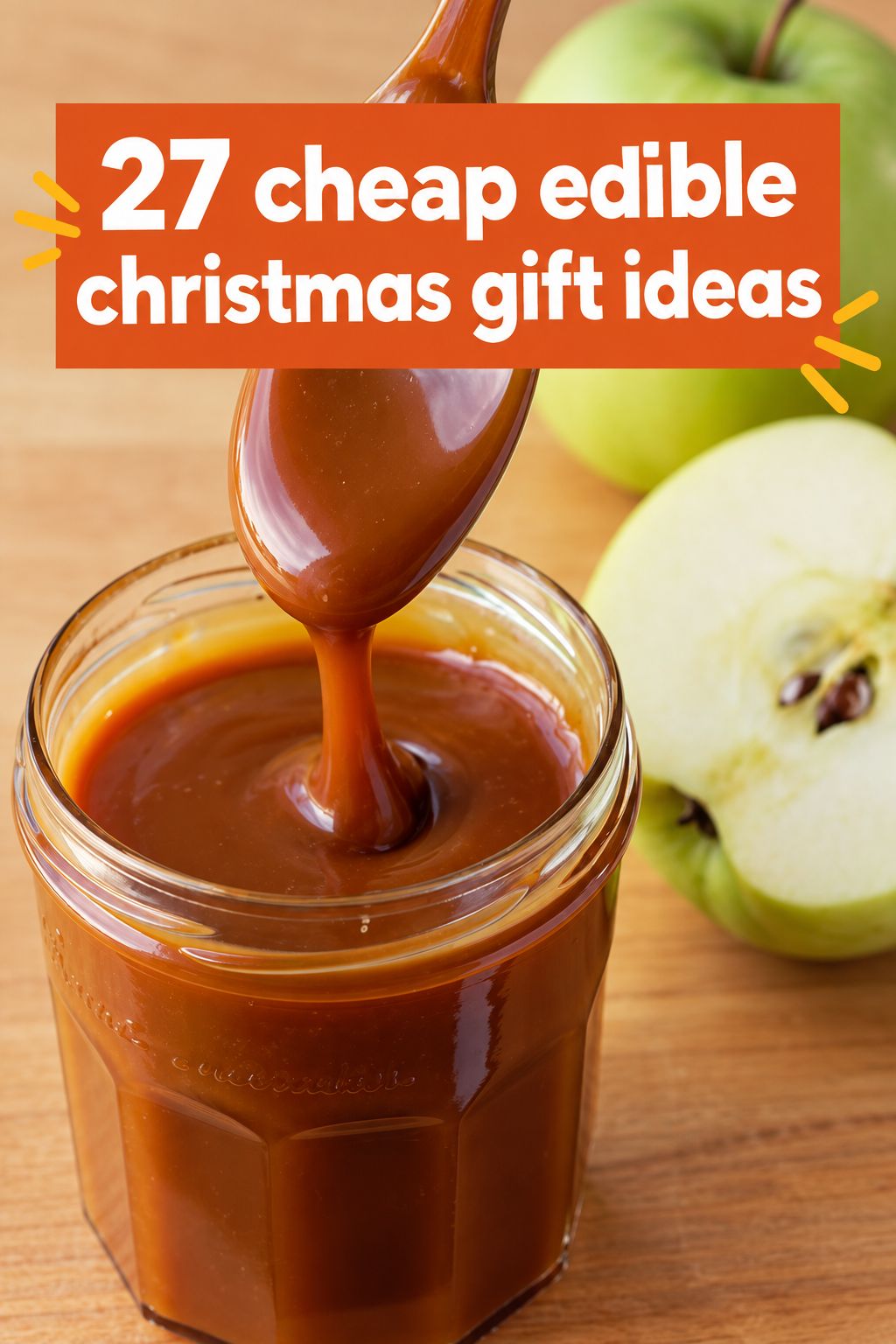 Caramel Sauce homemade Christmas gift