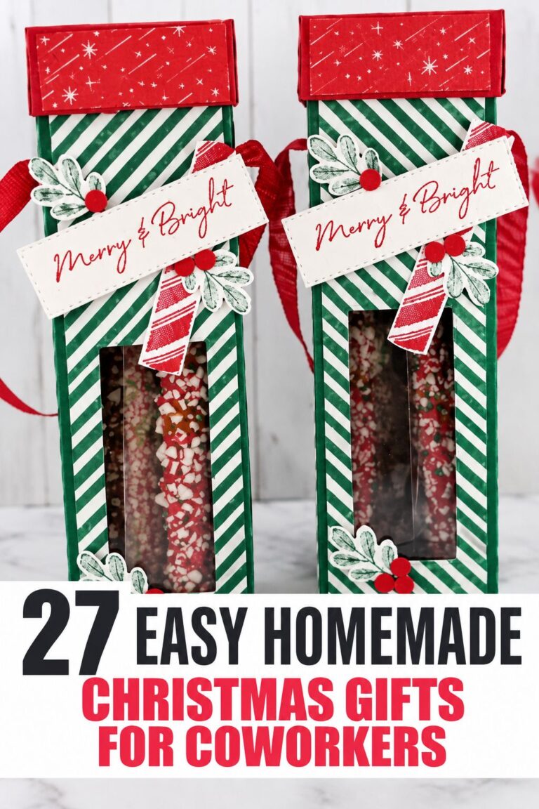 27 Cheap DIY Christmas Gifts for Coworkers You Can Make in a Batch