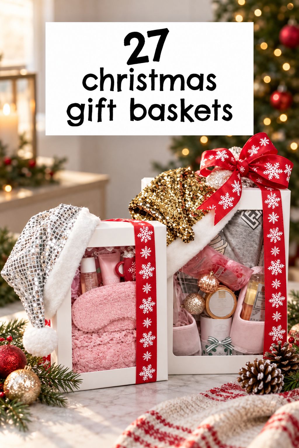 christmas pajama gift box christmas gift baskets