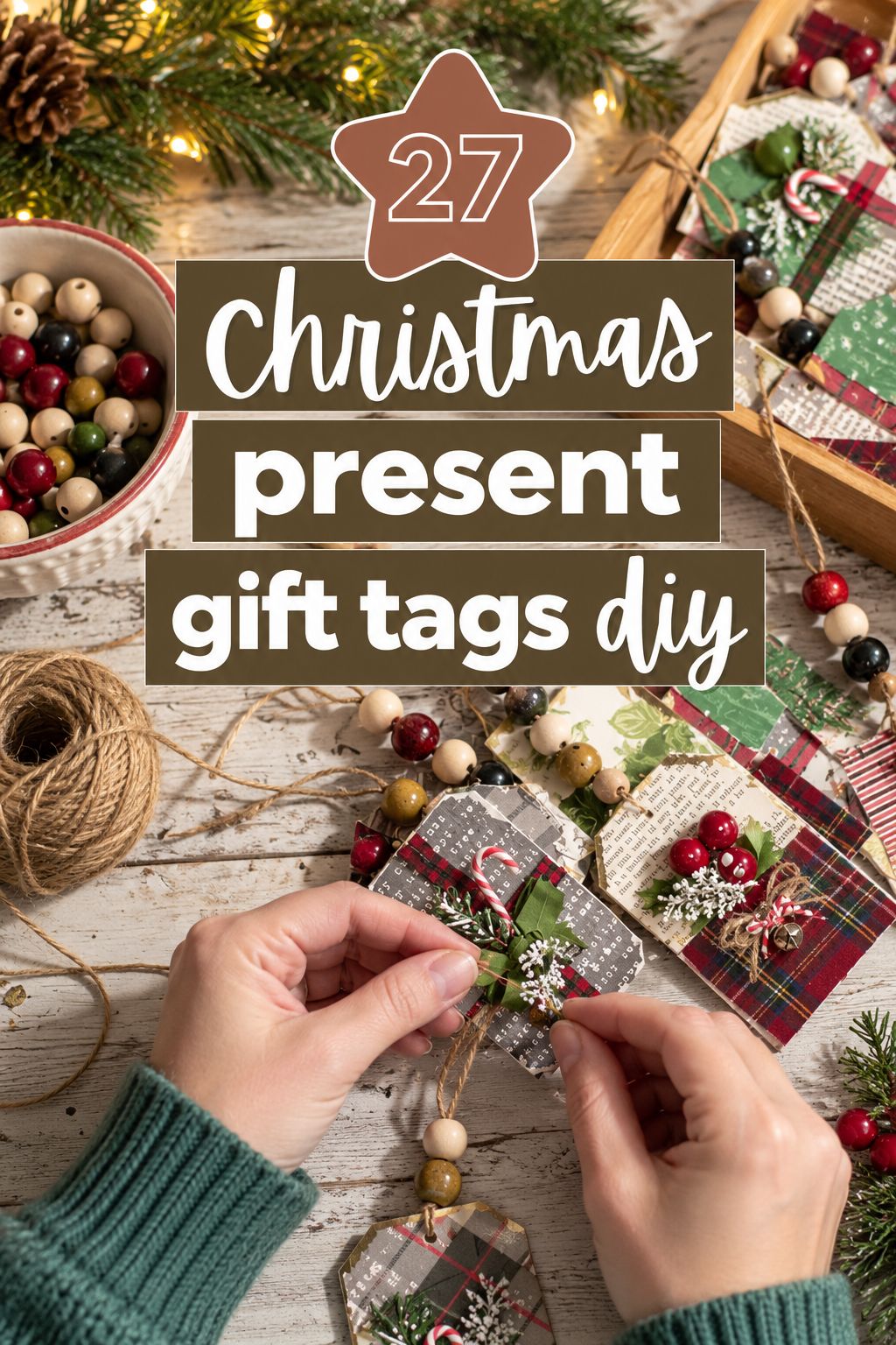 christmas present gift tags diy