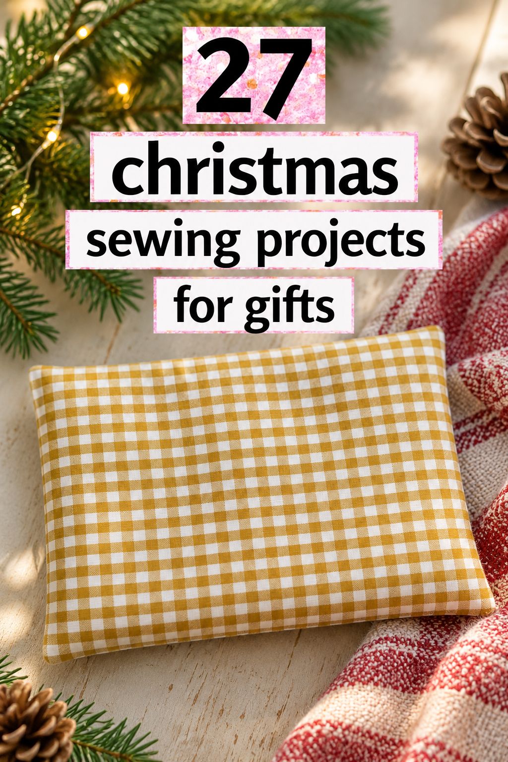 christmas sewing projects for gifts