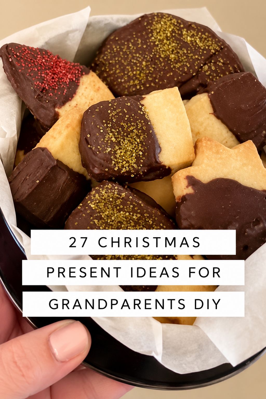 christmas shortbread tin christmas gifts for grandparents