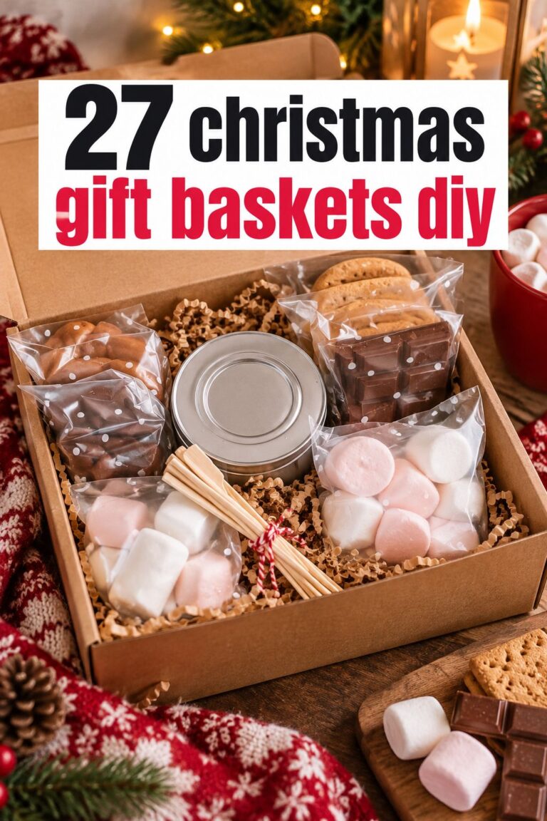 27 Christmas Basket Gift Ideas (Filled With Things People Want)