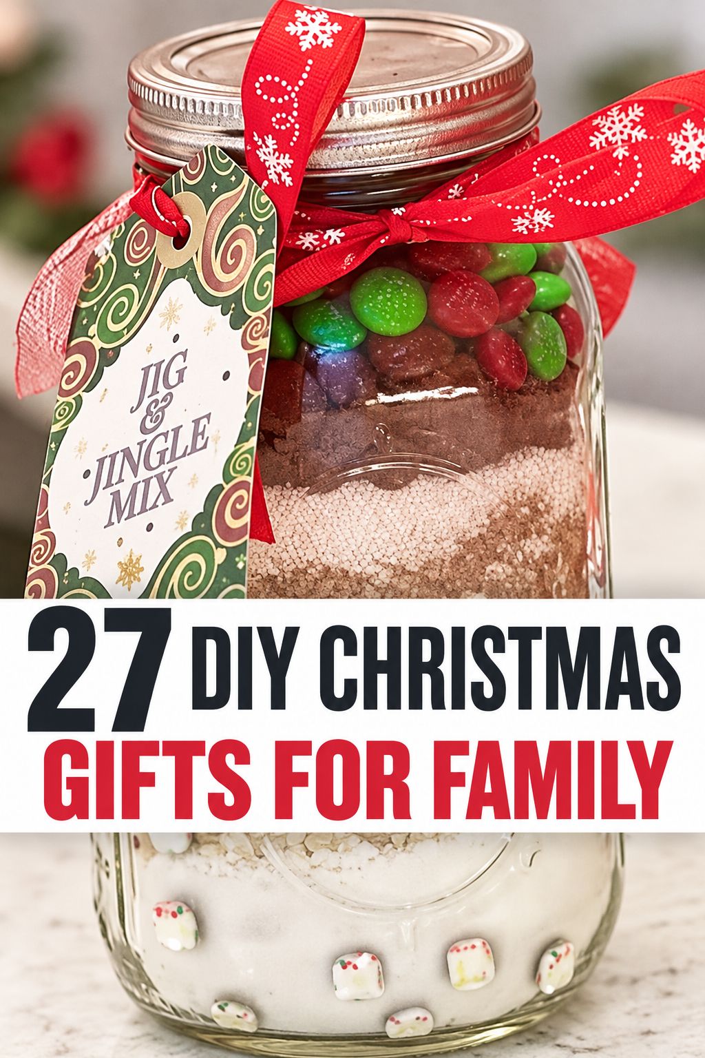 cookie mix in a jar christmas gifts
