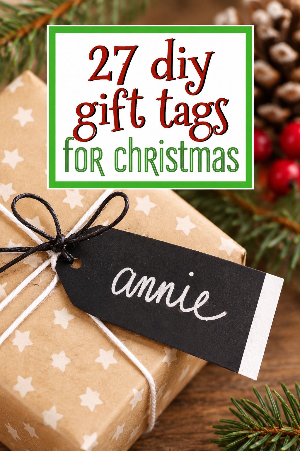 diy gift tags for christmas