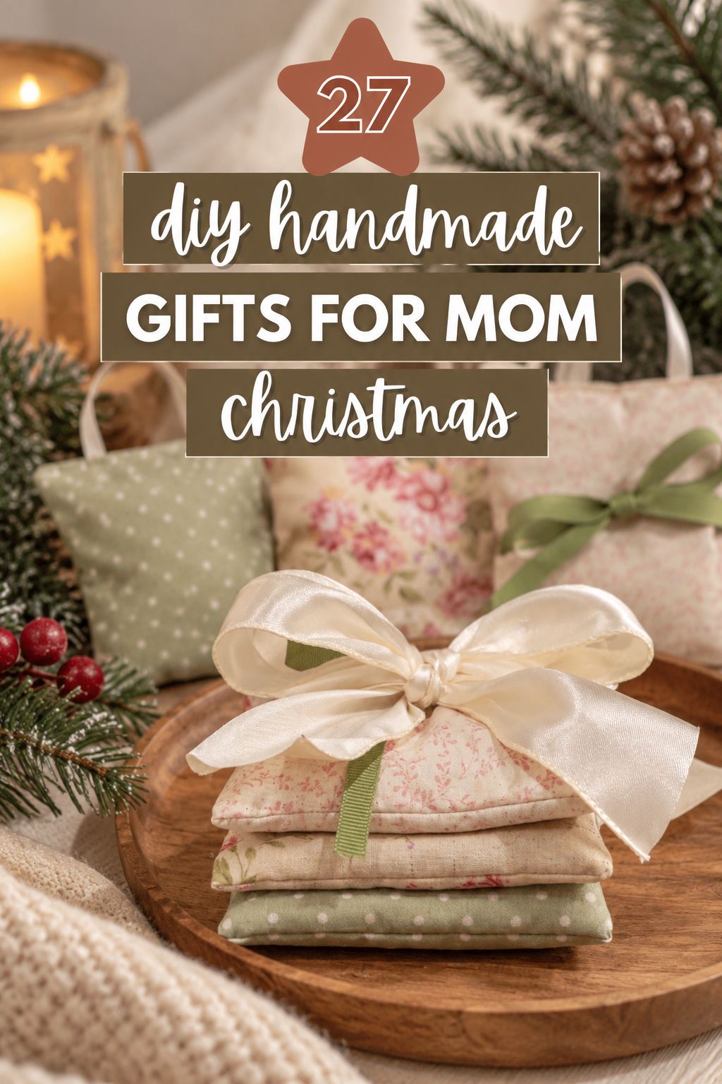 diy handmade gifts for mom christmas