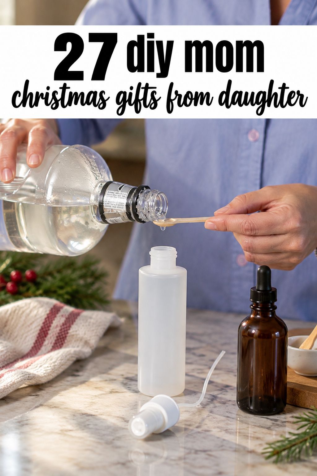 diy mom christmas gifts from daughter