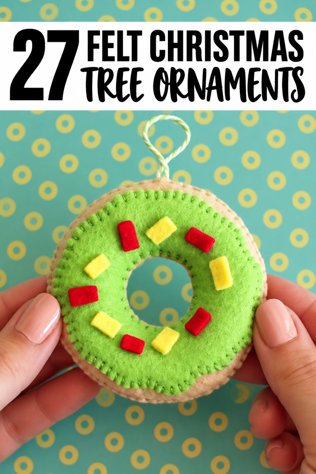 donut christmas ornaments