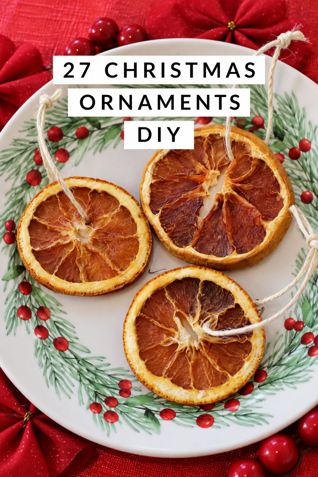 dried orange slice ornaments christmas ornaments