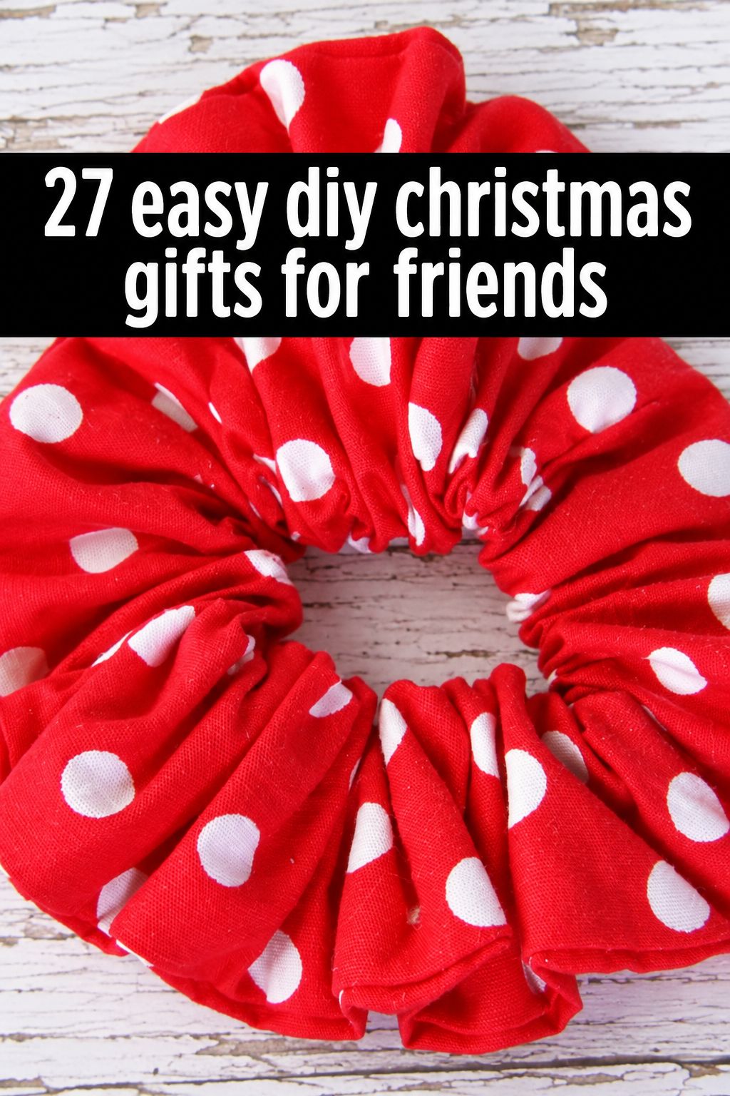fabric scrunchies christmas gifts