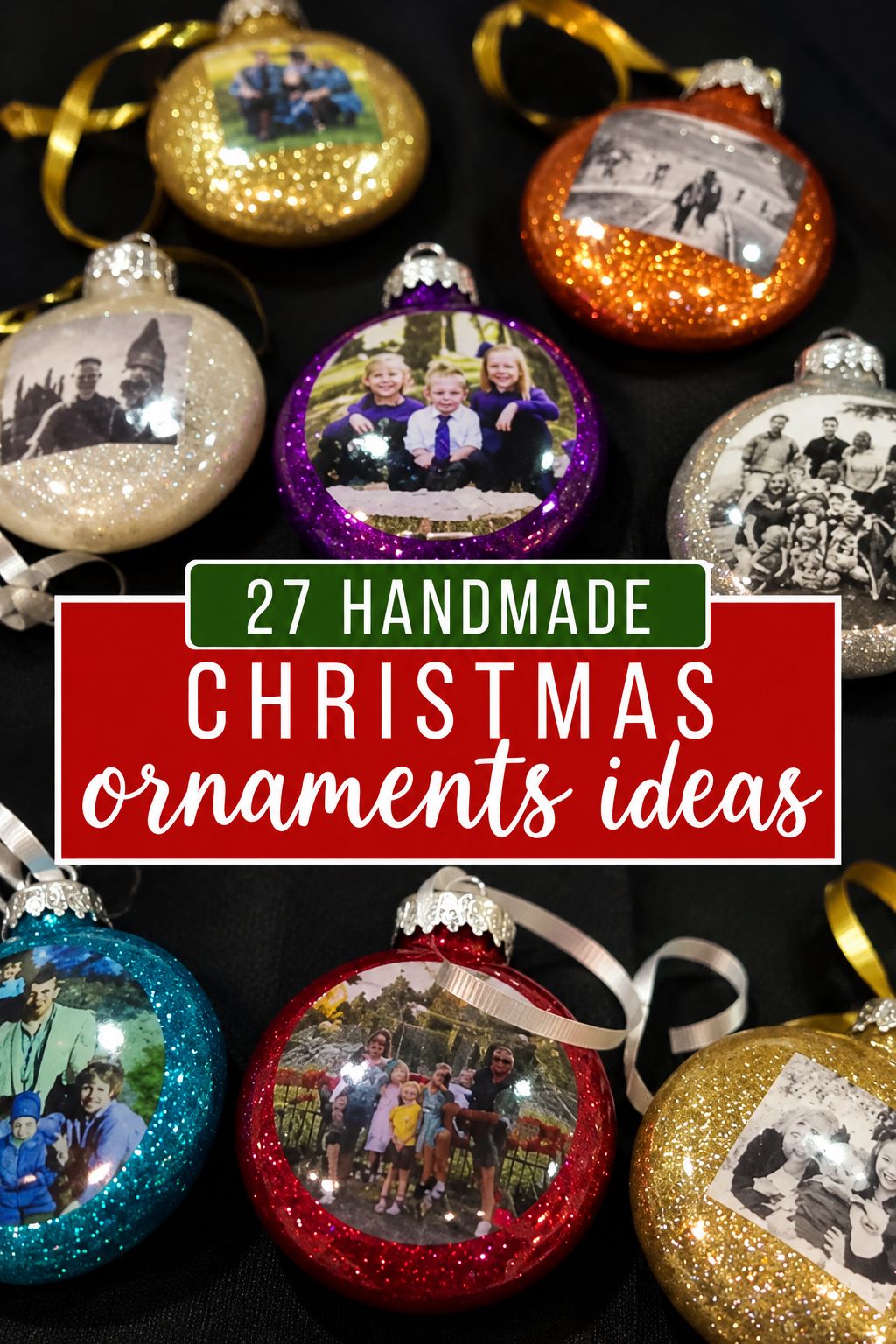 fillable photo ornaments christmas ornaments
