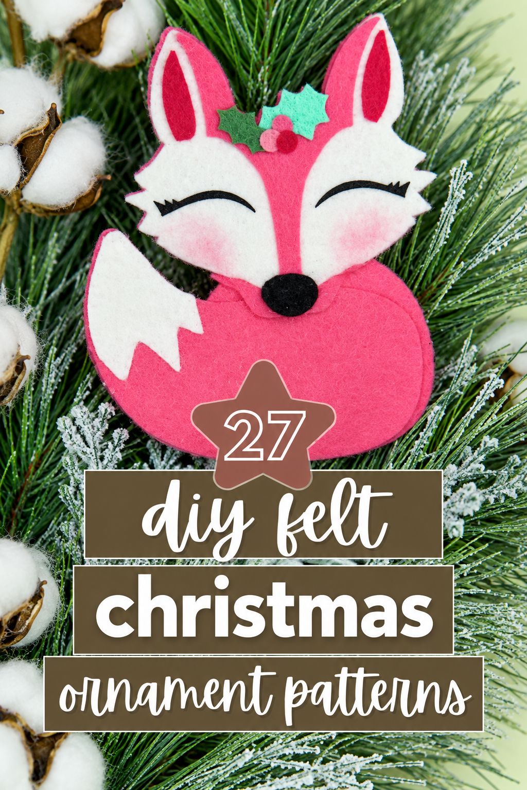 fox christmas ornaments