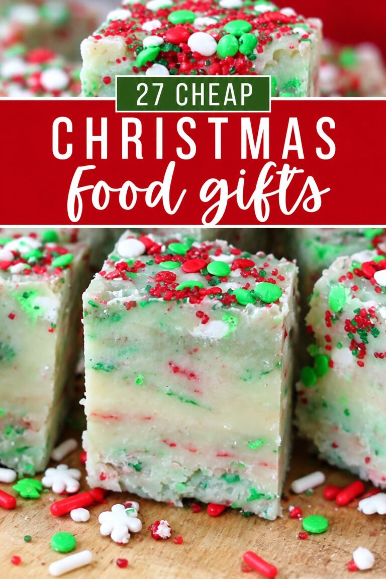 27 Cheap Edible Christmas Gifts (and How to Make Them – with Videos)