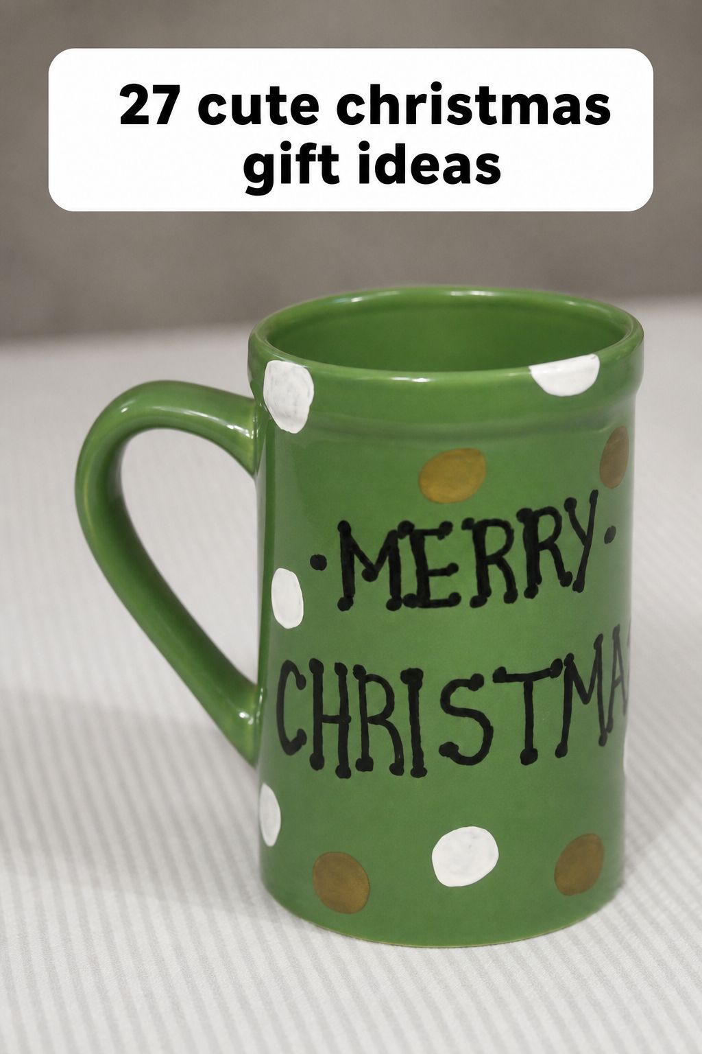 Hand-Decorated $1 Dollar Store Mug