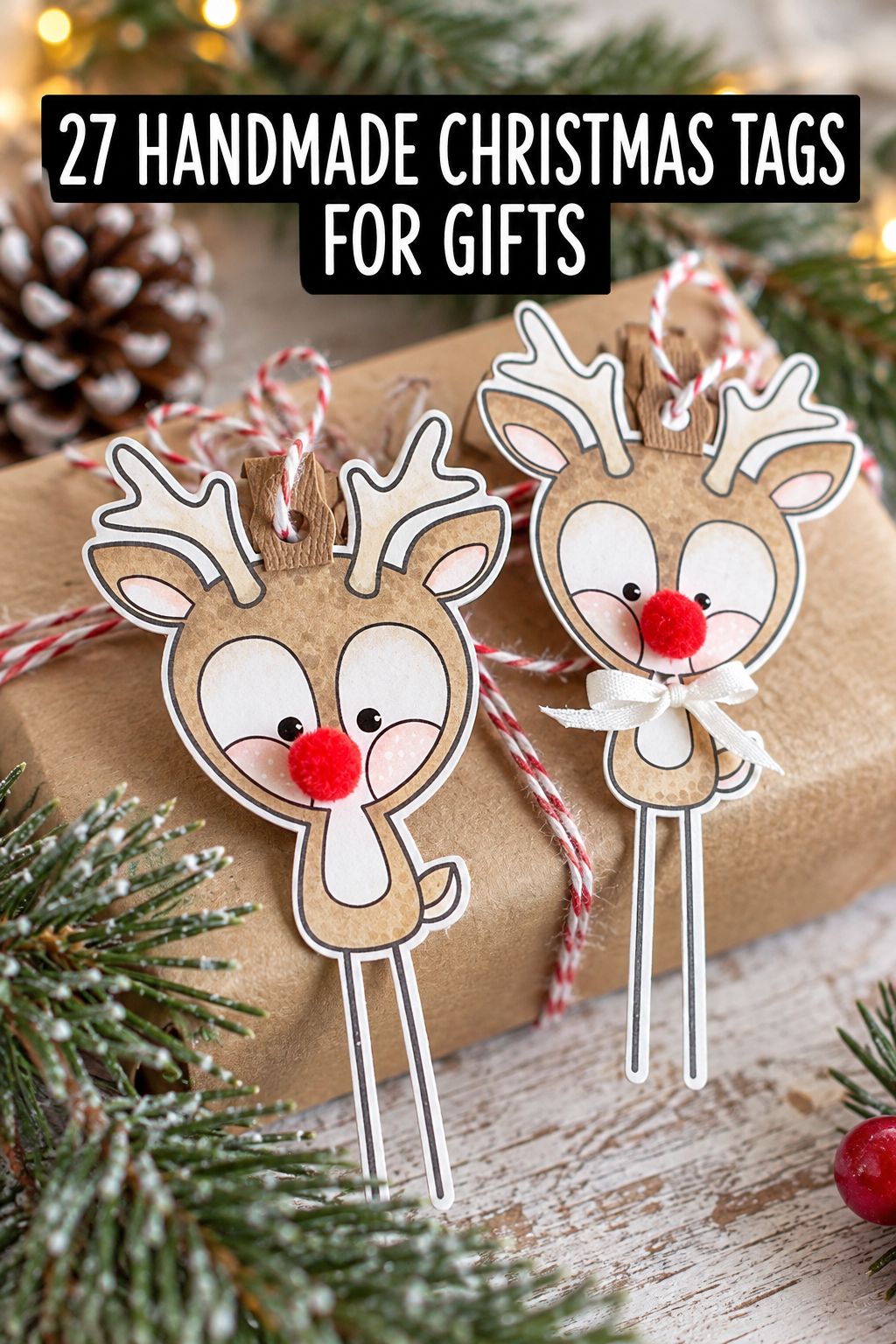 handmade christmas tags for gifts